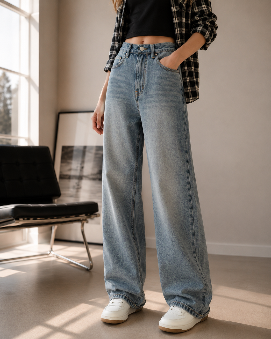 Wide Leg Jeans