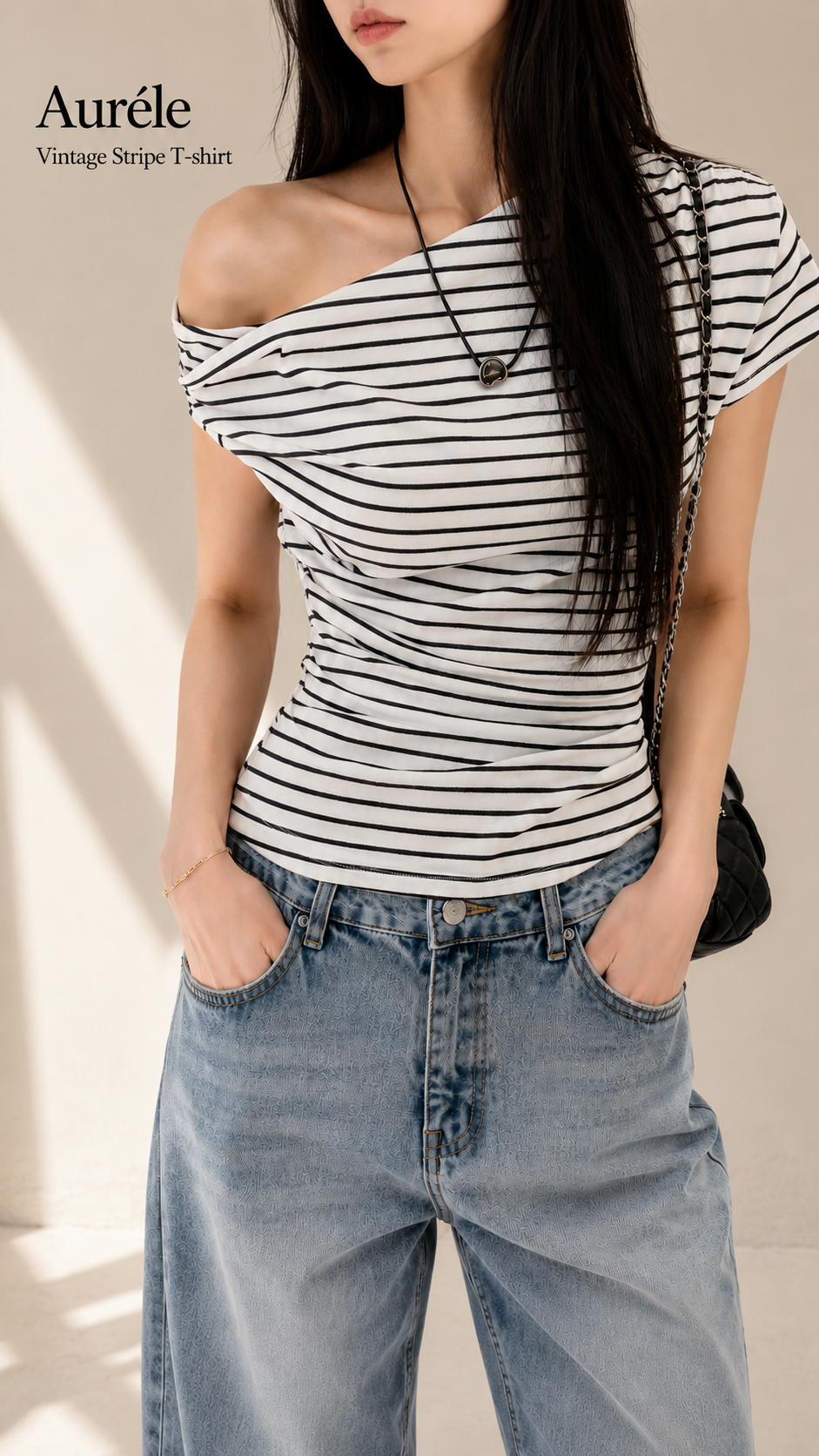 Auréle Vintage Stripe T-shirt