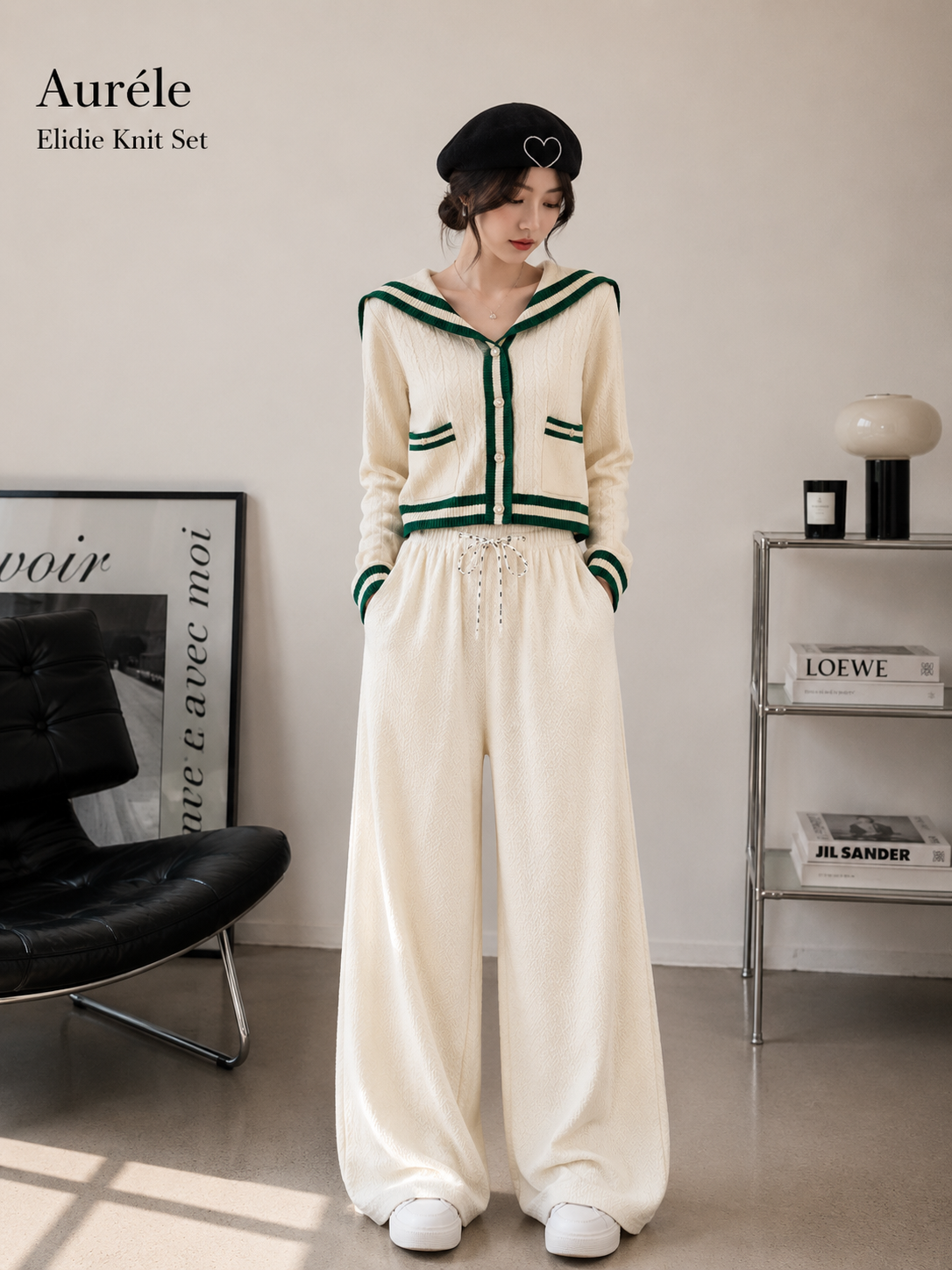 Aurele Elidie Knit Set