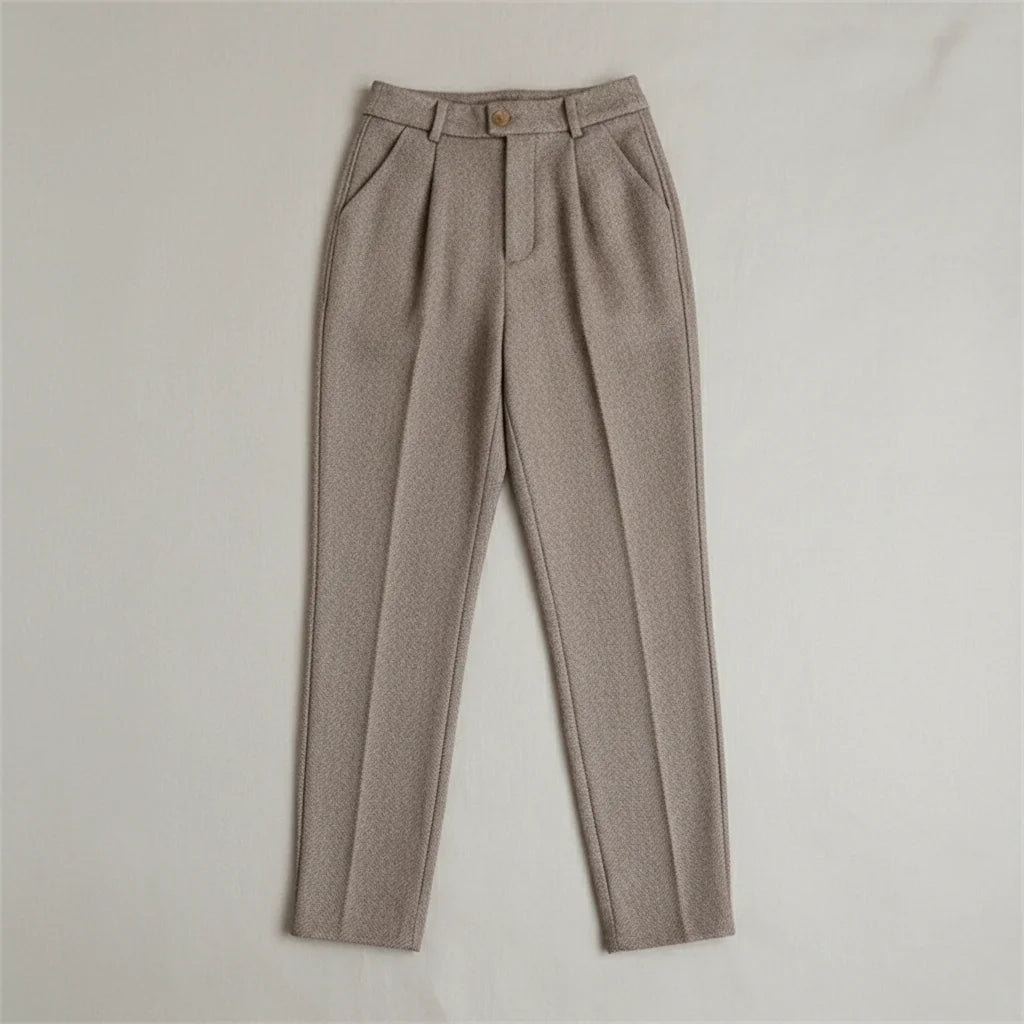 Chic Woolen Harem Pants