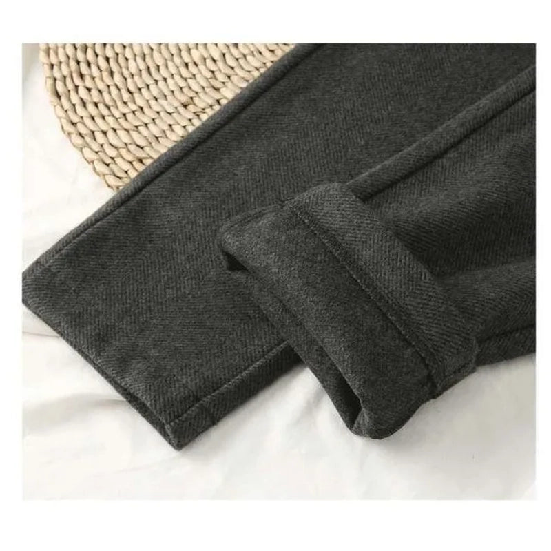 Chic Woolen Harem Pants