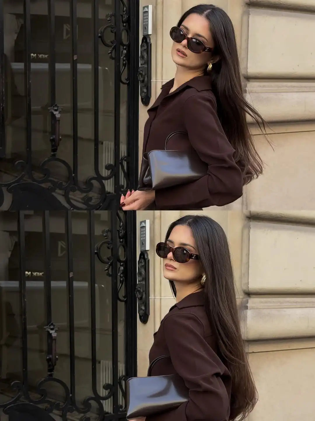 All Season Women's Polo Collar Long Sleeve Blouse