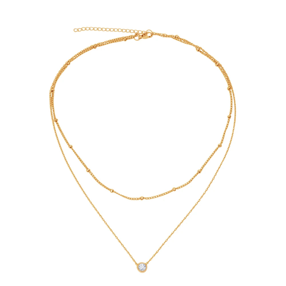 Double-Layer Necklace