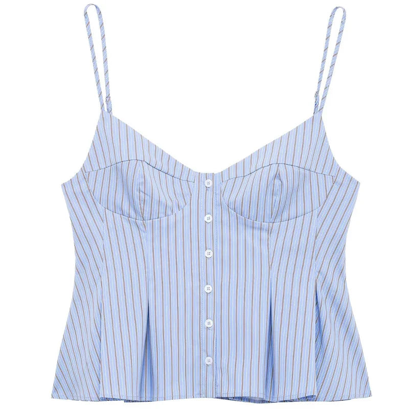 Aurele Vintage Stripe Cami Top