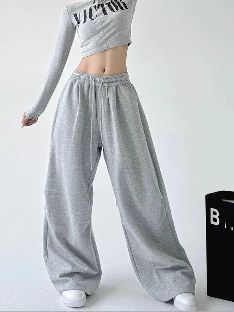 Y2K Relaxfit Wide Sweatpants