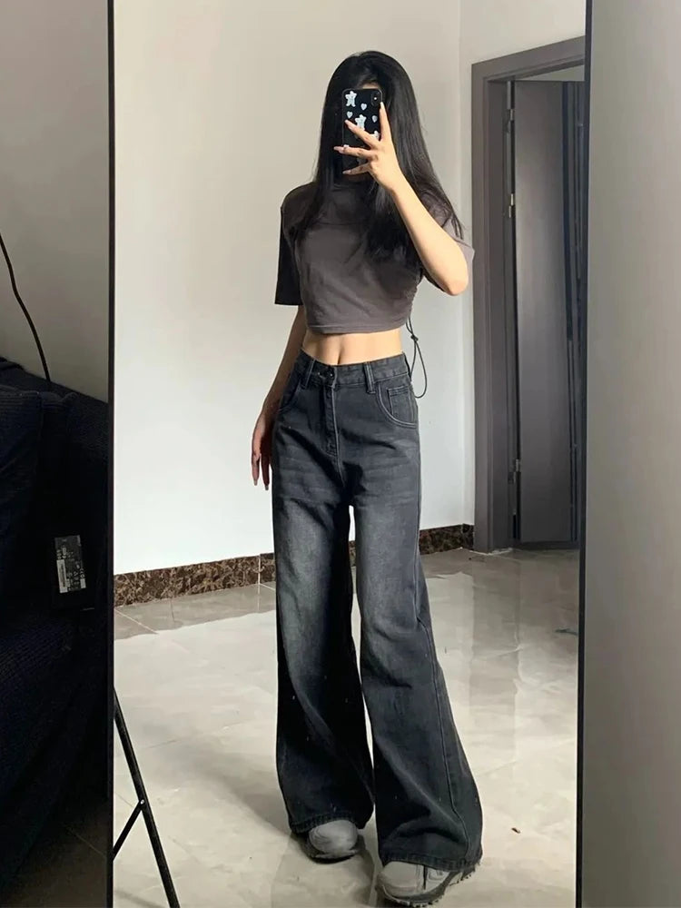 Korean Y2Y Flare Jeans