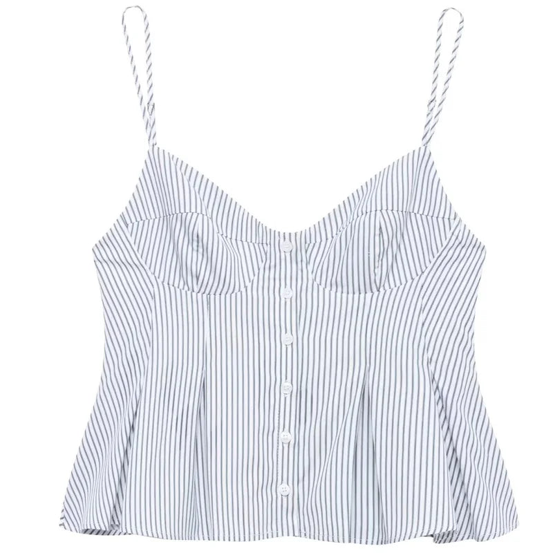 Aurele Vintage Stripe Cami Top